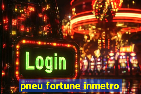 pneu fortune inmetro